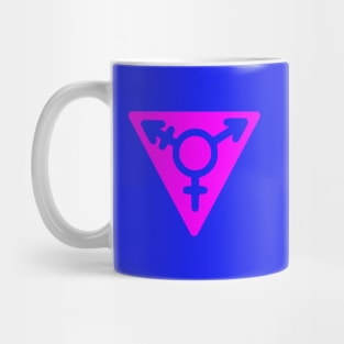 The Nangeroni Trans Community Symbol (Mimeographic History) Mug